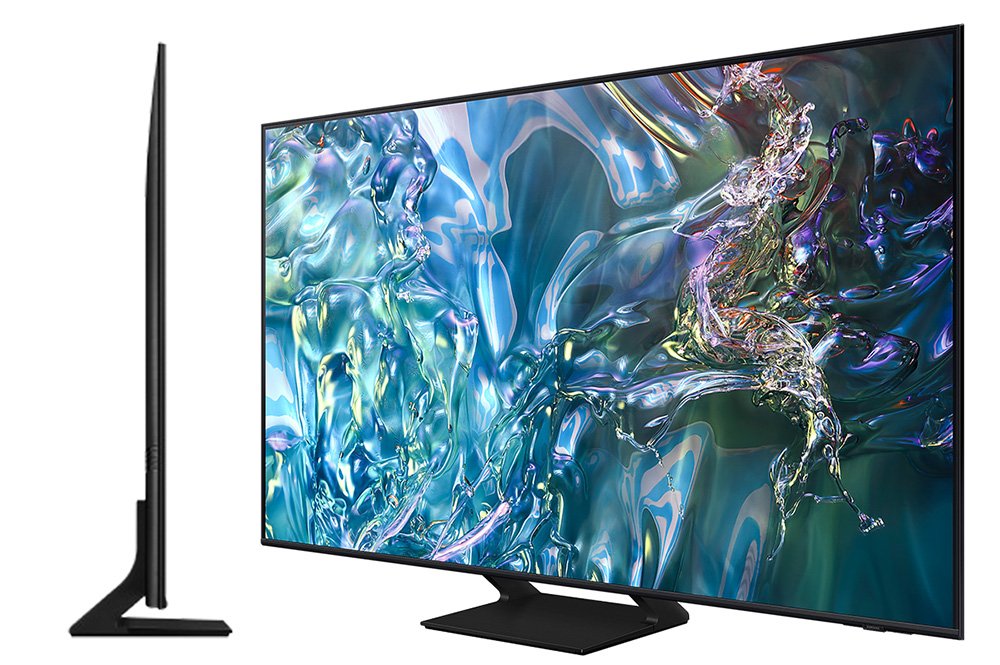 Samsung Smart Tivi QLED 4K 65 inch 65Q60D có thiết kế màn hình viền mỏng